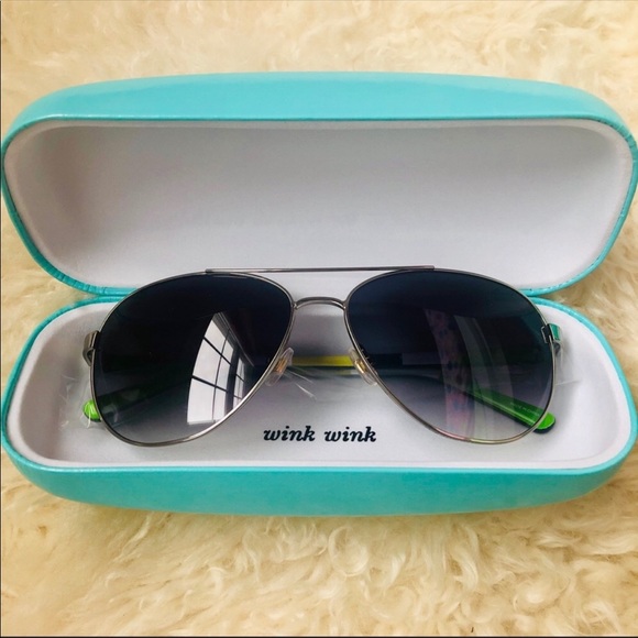 NIB KATE SPADE BLOSSOM GRADIENT AVIATOR 58mm - Picture 2 of 8
